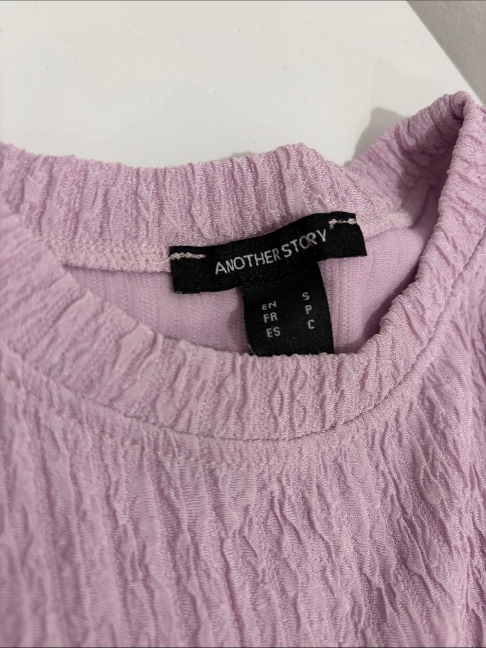 Lilac Ribbed Tank & Pants Set - Picture 3 of 6